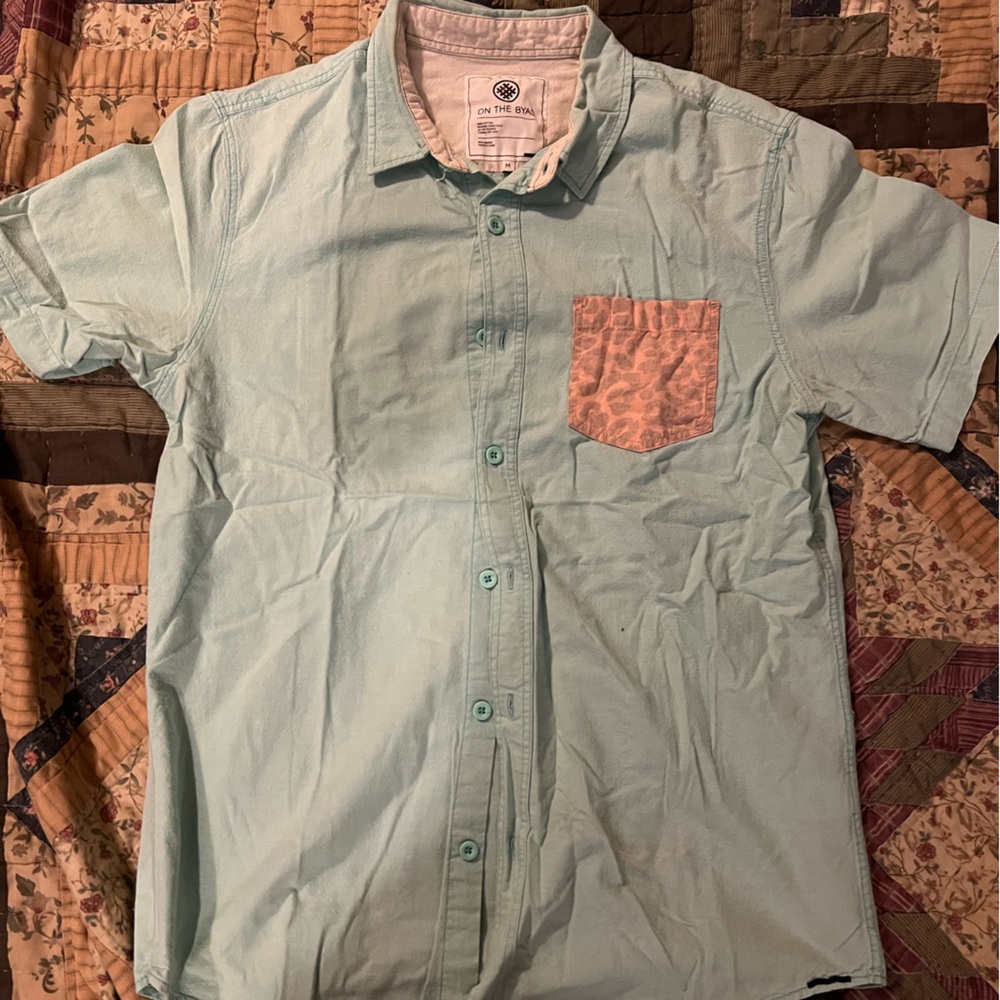 On the Byas men’s button up shirt